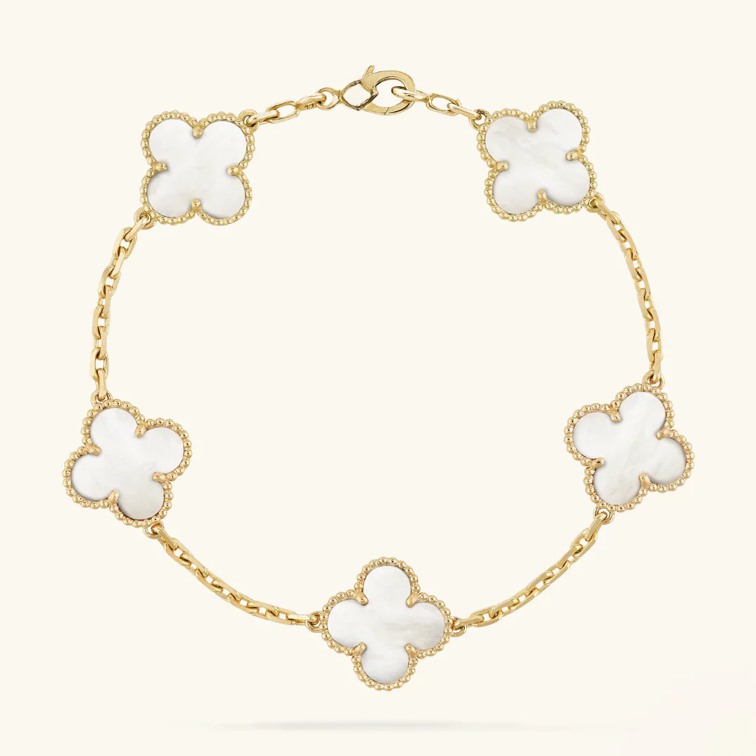 צמיד שלושה גוונים לבן