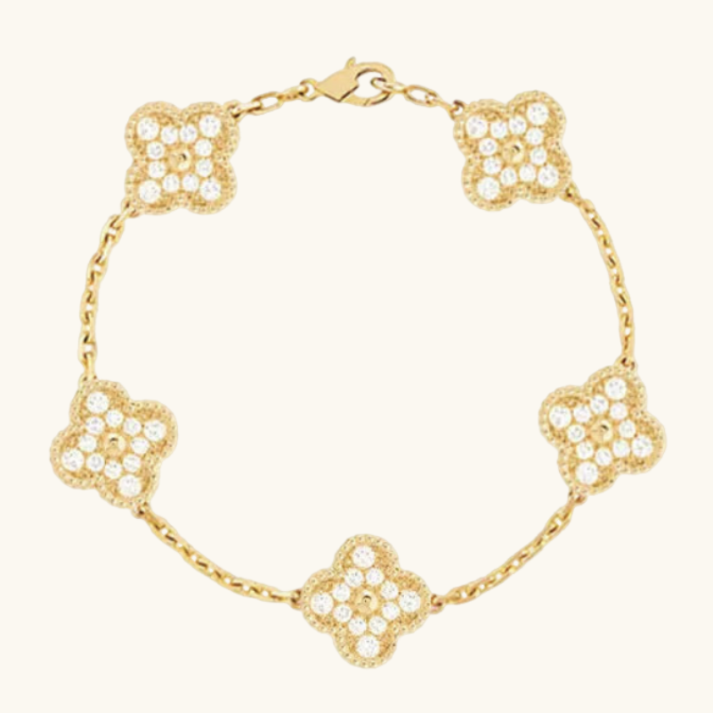 צמיד קשת בסגנון יהלום