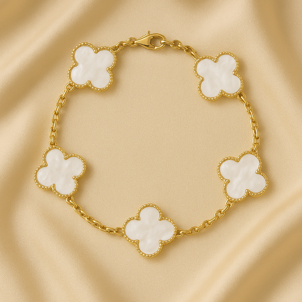 צמיד שלושה גוונים לבן